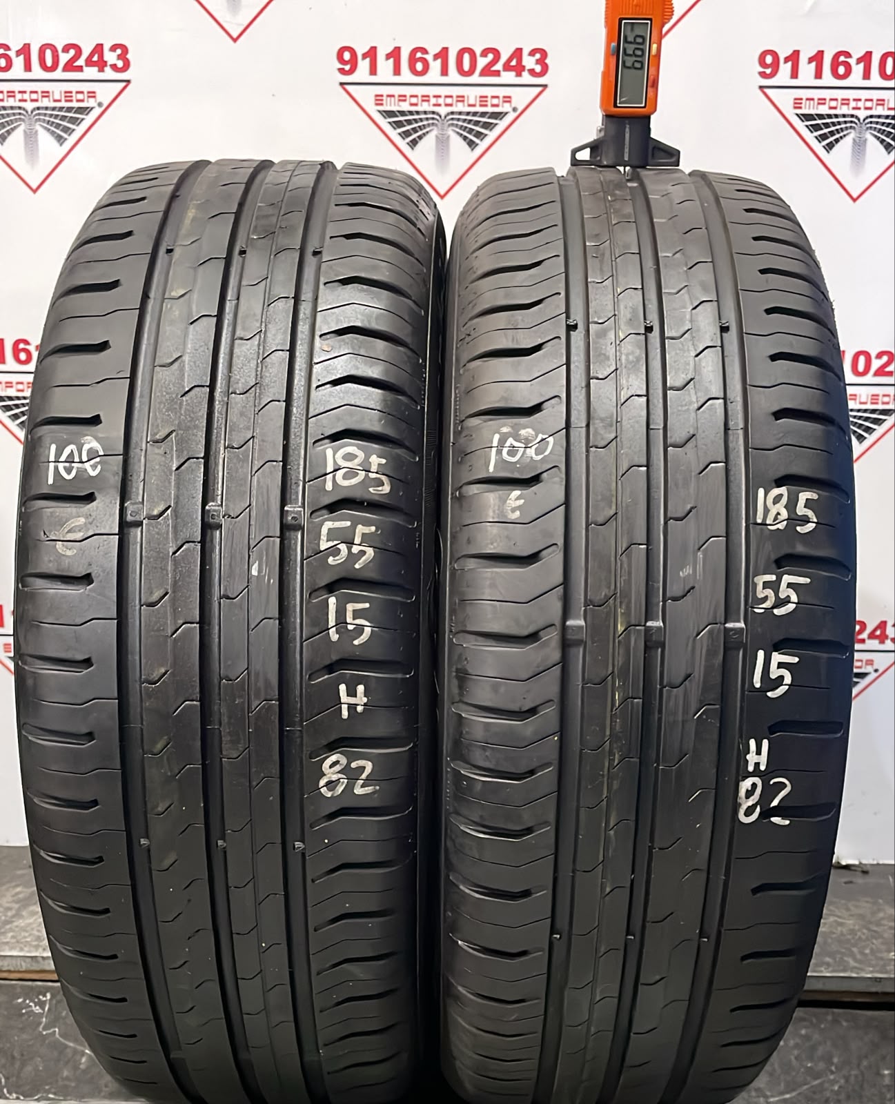 CONTINENTAL CONTIECOCONTACT 5 USADO  185/55 R15 82 H